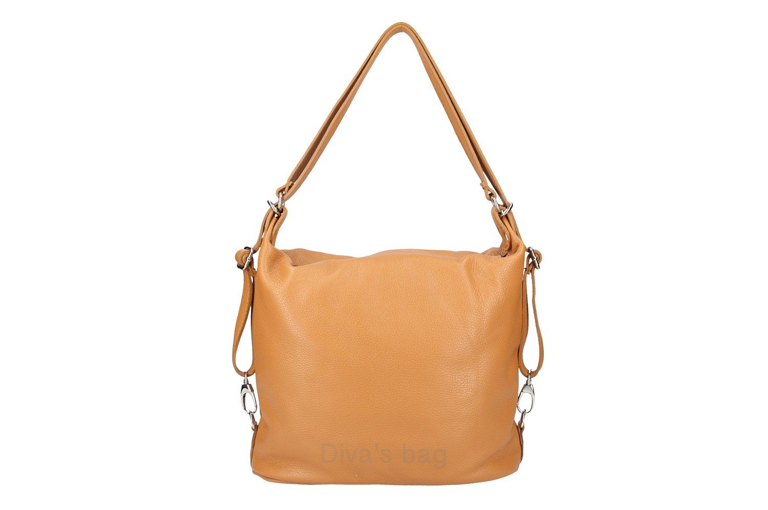 Lenza Backpack / Shoulder Bag Genuine Leather