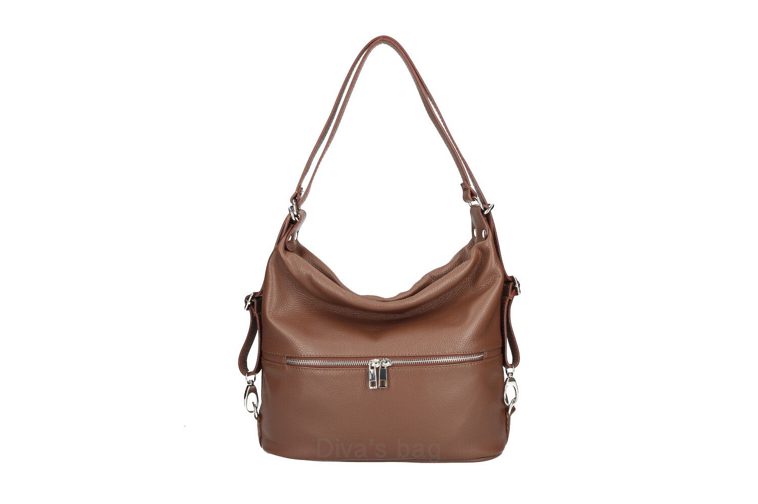 Lenza Backpack / Shoulder Bag Genuine Leather