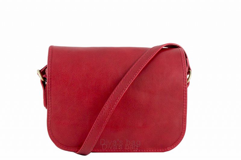 Debora - Leather Messenger Bag