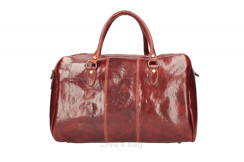 Vienna - Travel Bag in real leather