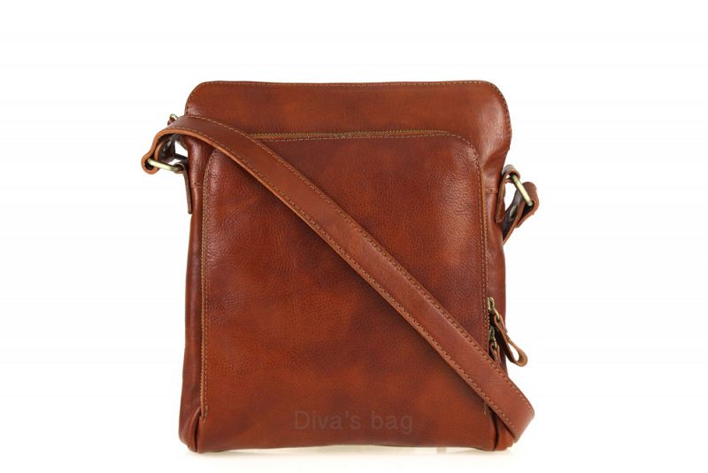 Nico - Leather Messenger Bag