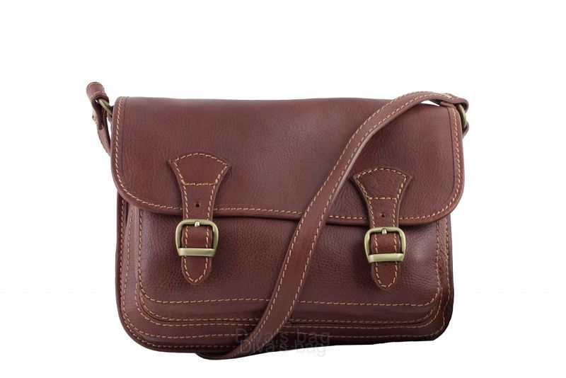 Lisbona - Leather Messenger Bag