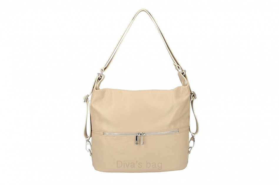 Lenza Backpack / Shoulder Bag Genuine Leather