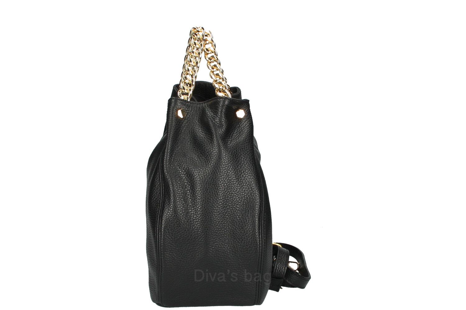 Olga - Genuine Leather Maxi Bag