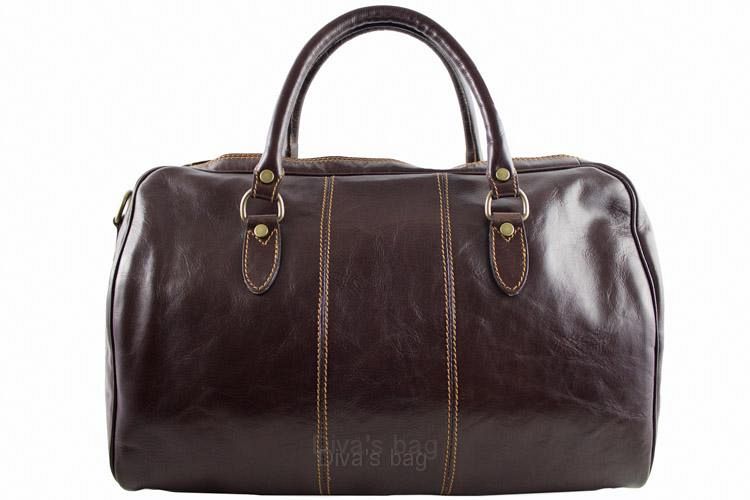 Vienna - Travel Bag in real leather