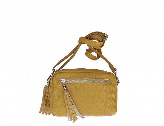 Stina - Leather shoulder bag Dollaro