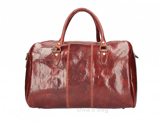 Vienna - Travel Bag in real leather